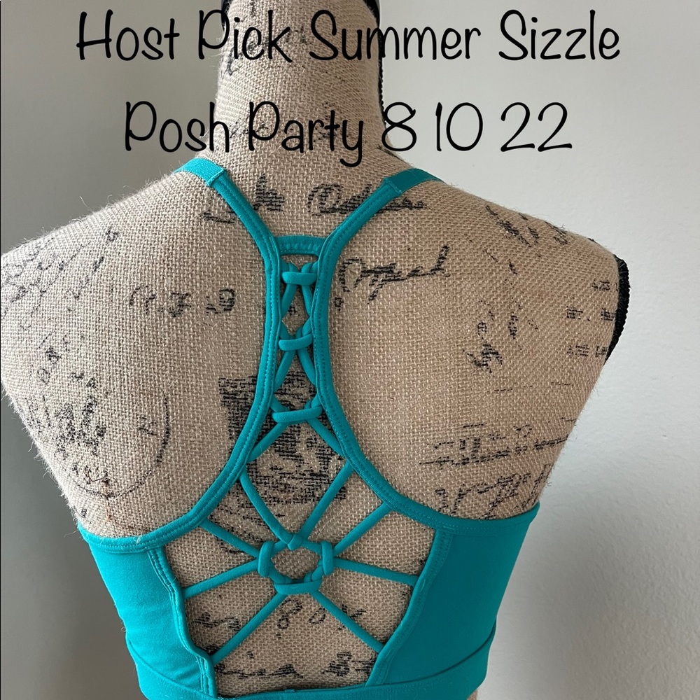 prAna elixir bra. L. Teal